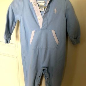 9M light blue onesie